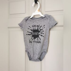 10/$10 Monkey Bars onesie size 3m